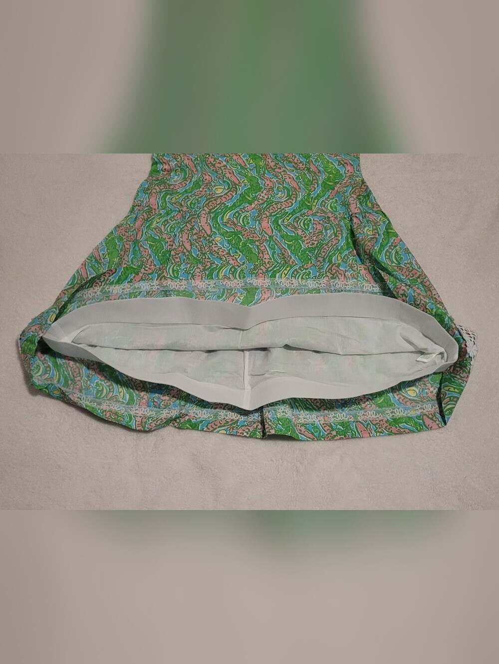 Lilly Pulitzer Jordan Strapless Chomp Chomp Dress Size 6 - Picture 5 of 14